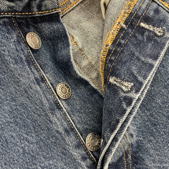 Everlane button fly jeans ankle length size 29 NWT - Picture 2 of 8